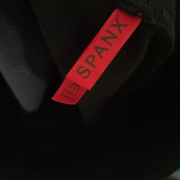 SPANX Black Ready To Wow Leggings Size M - Picture 3 of 5